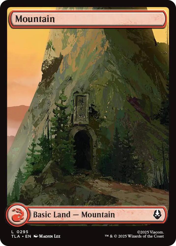 Mountain (0295) card image