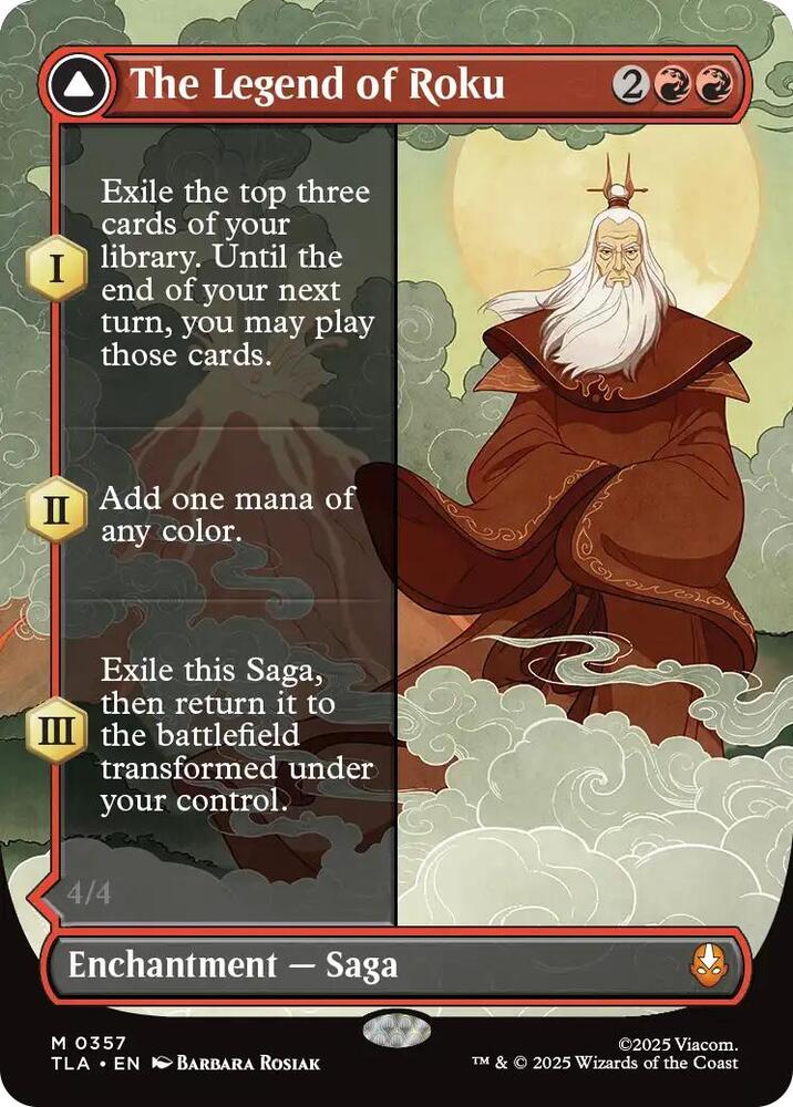 The Legend of Roku (Borderless) card image