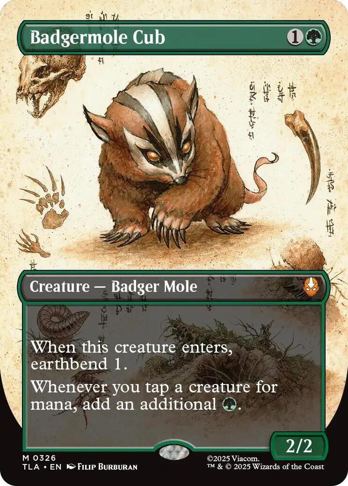 Badgermole Cub (Borderless) card image
