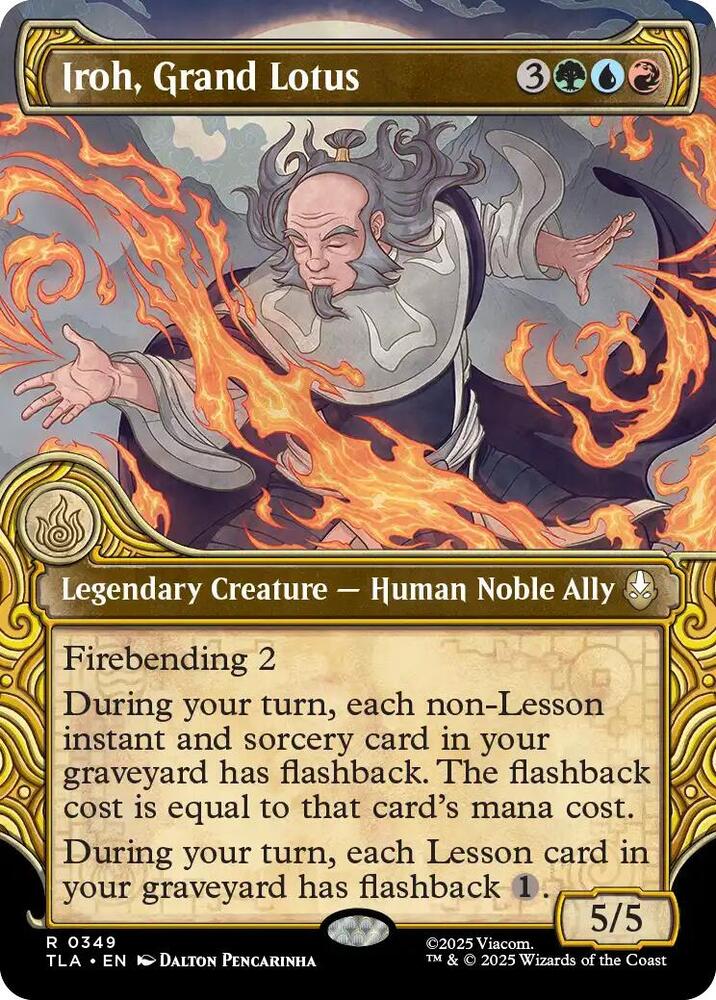 Iroh, Grand Lotus (Showcase) card image