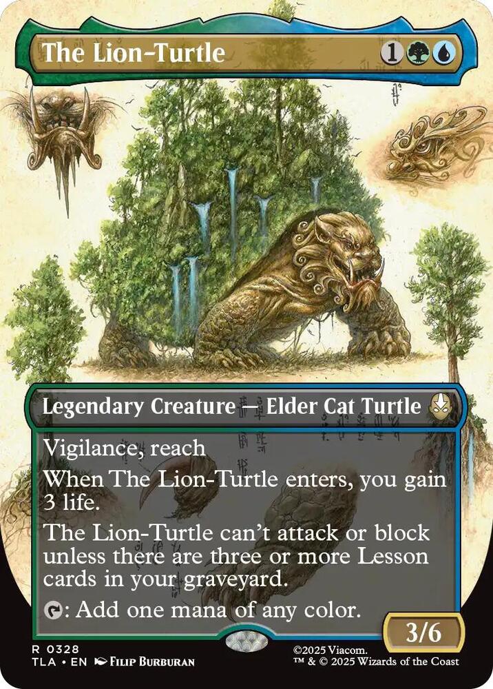The Lion-Turtle (Borderless) card image