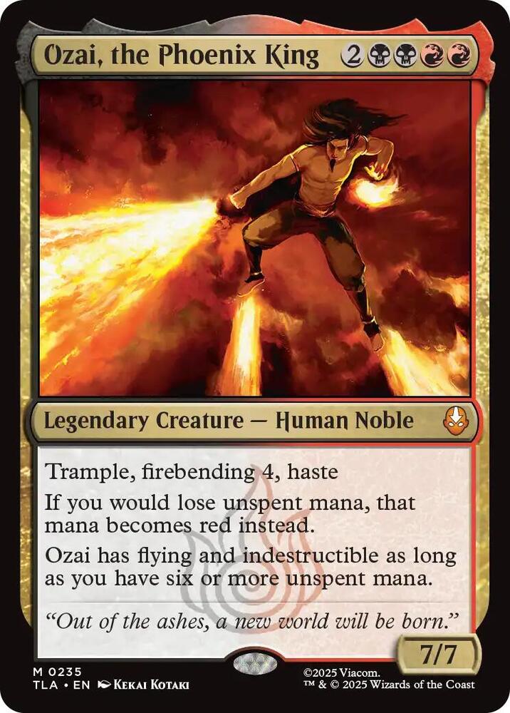 Ozai, the Phoenix King card image
