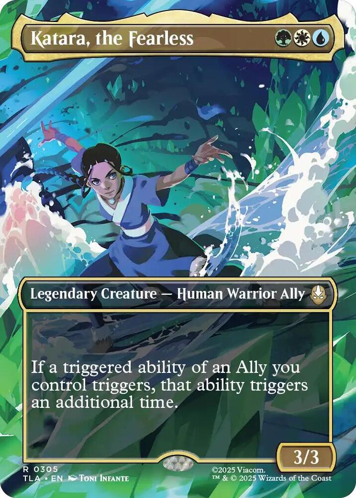 Katara, the Fearless (Borderless) card image