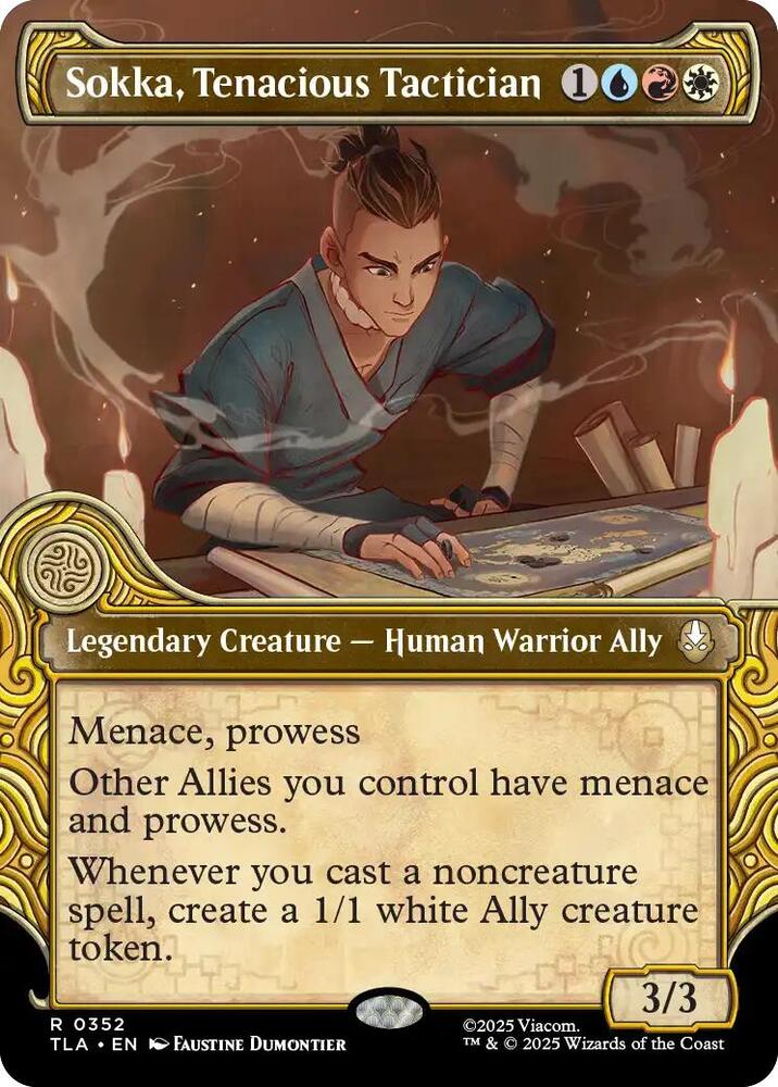Sokka, Tenacious Tactician (Showcase) card image