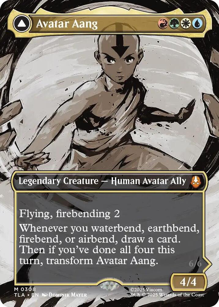 Avatar Aang (Borderless) card image