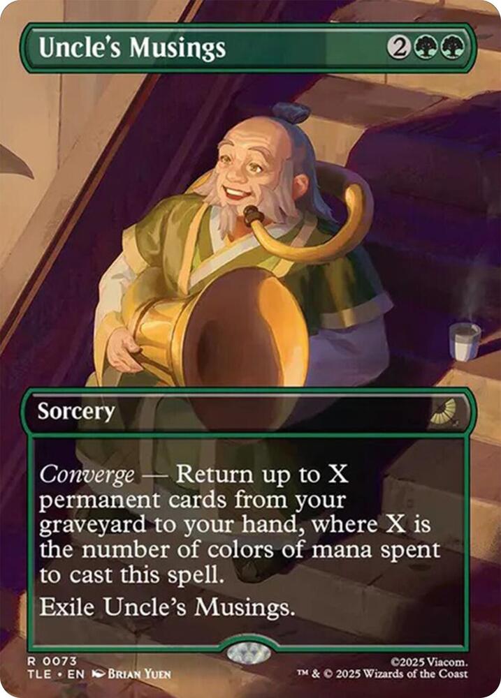 Uncle's Musings (Borderless) card image