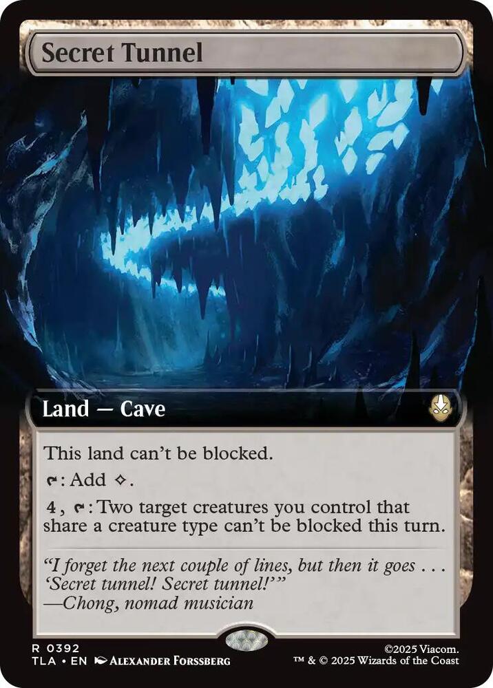 Secret Tunnel (Extended Art) card image