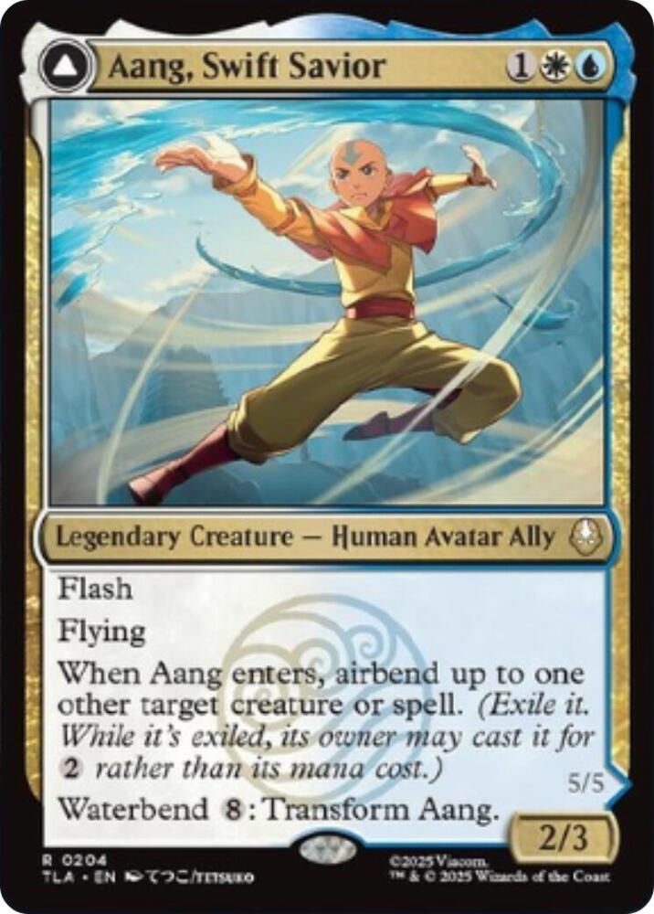 Aang, Swift Savior card image