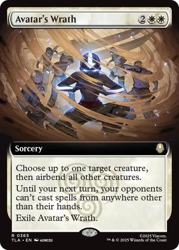 Avatar's Wrath (Extended Art) card image