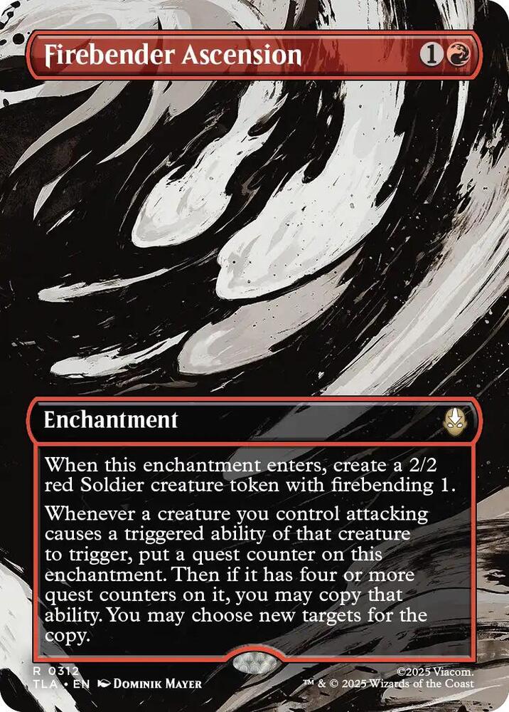 Firebender Ascension (Borderless) card image