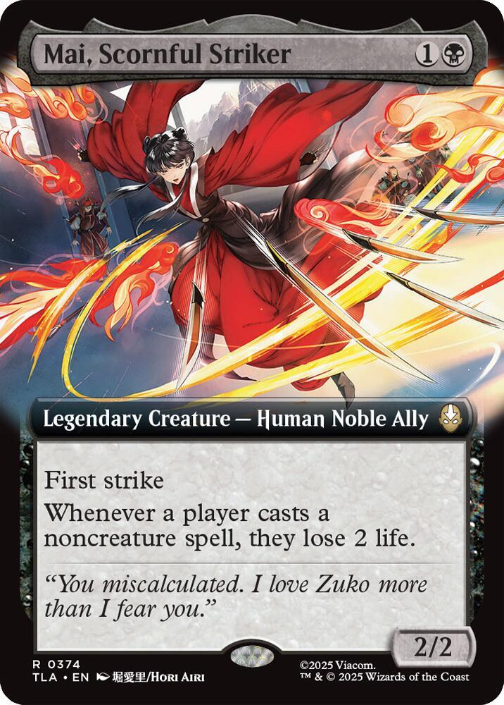 Mai, Scornful Striker (Extended Art) card image