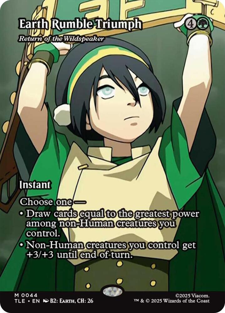 Earth Rumble Triumph - Return of the Wildspeaker (Borderless) card image