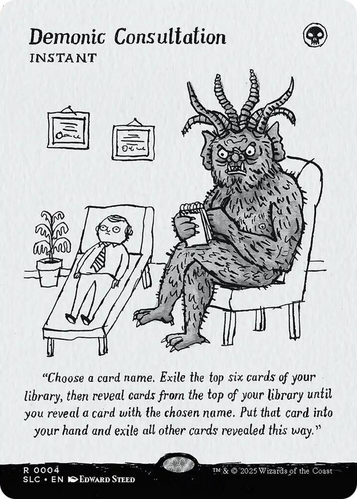 Demonic Consultation card image