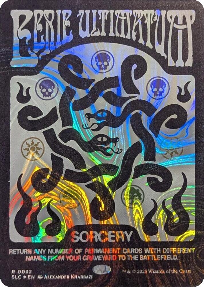 Eerie Ultimatum (Halo Foil) card image