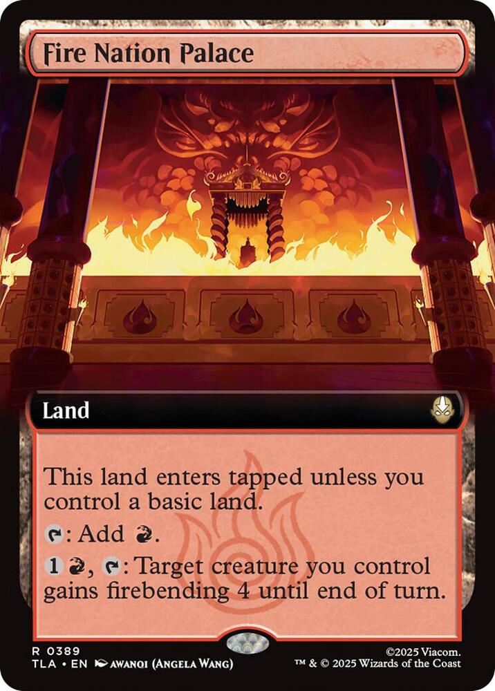 Fire Nation Palace (Extended Art) card image