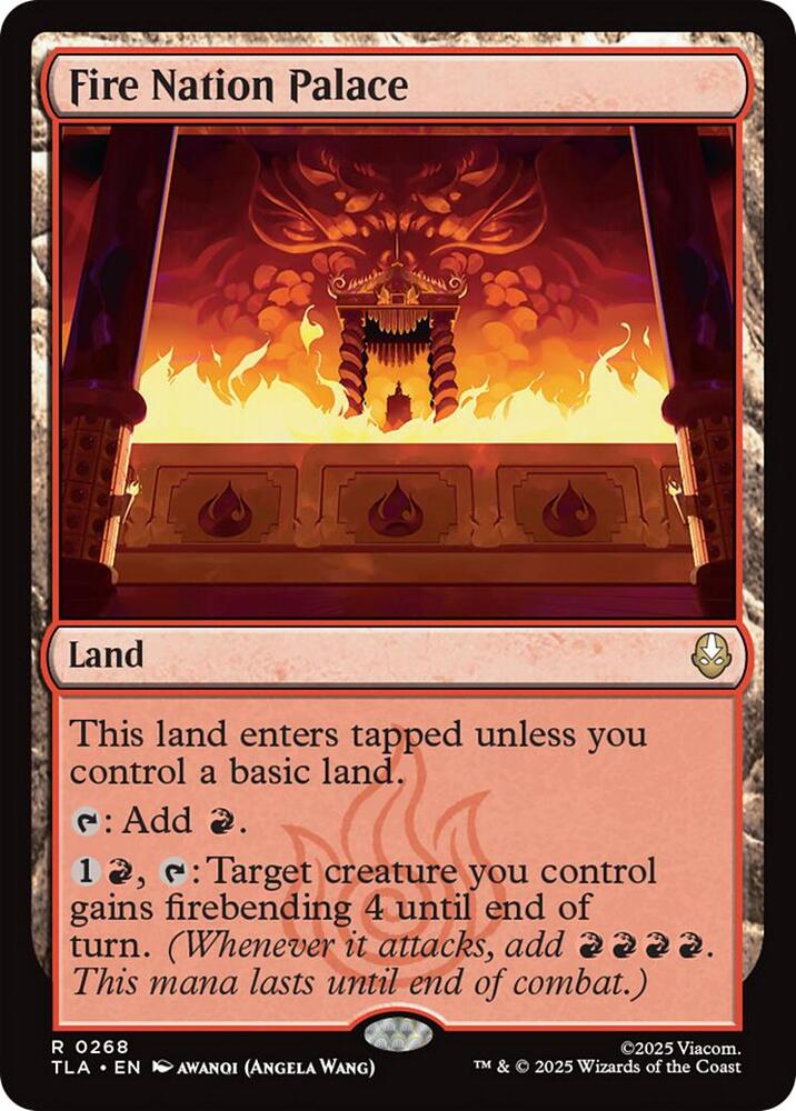 Fire Nation Palace card image