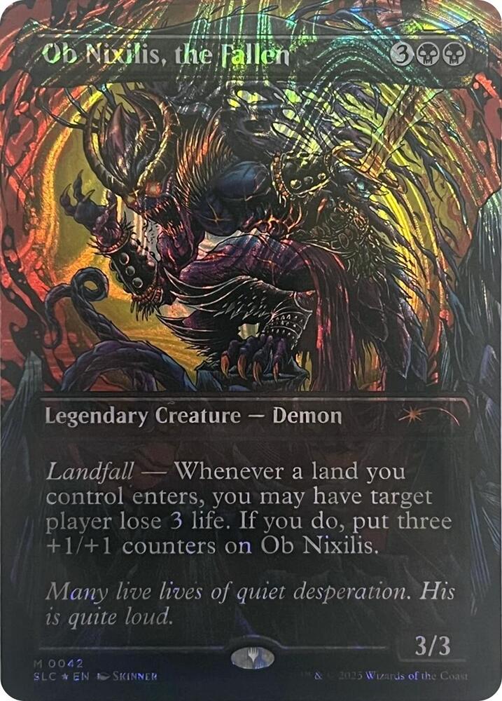 Ob Nixilis, the Fallen (Halo Foil) card image