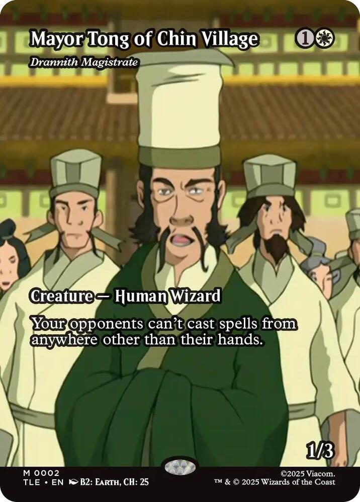 Mayor Tong of Chin Village - Drannith Magistrate (Borderless) card image