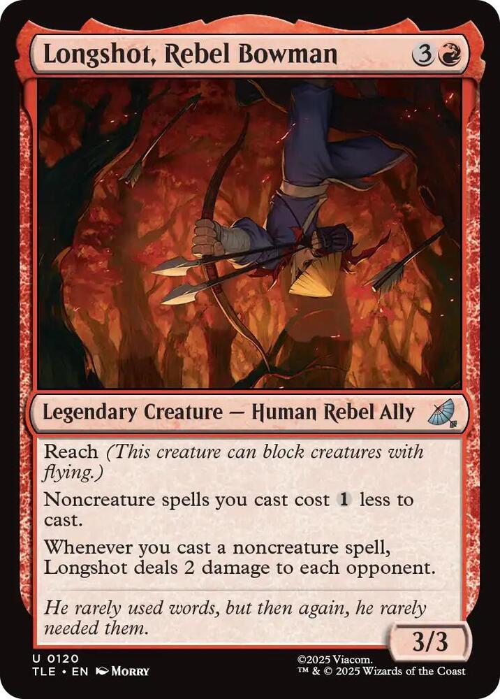 Longshot, Rebel Bowman card image