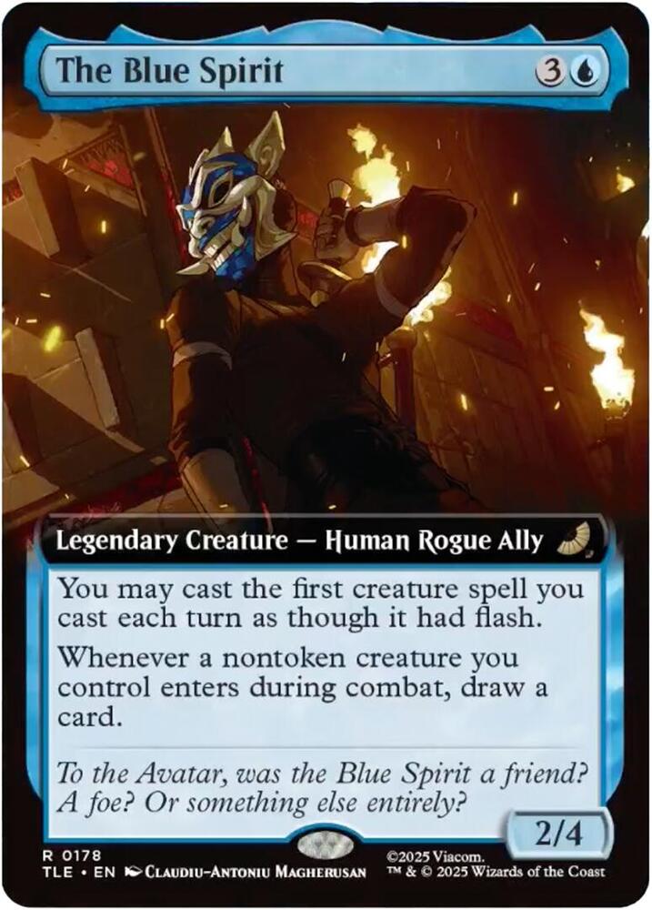 The Blue Spirit (Extended Art) card image
