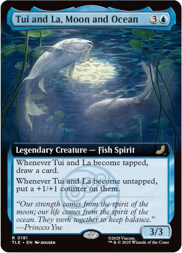 Tui and La, Moon and Ocean (Extended Art) card image