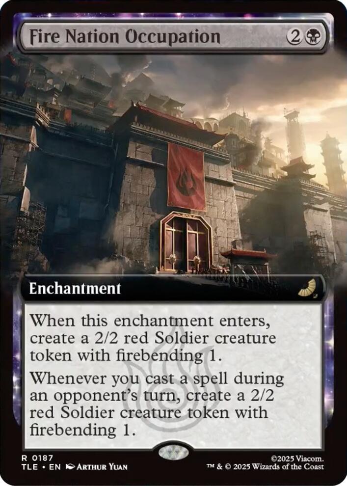 Fire Nation Occupation (Extended Art) card image