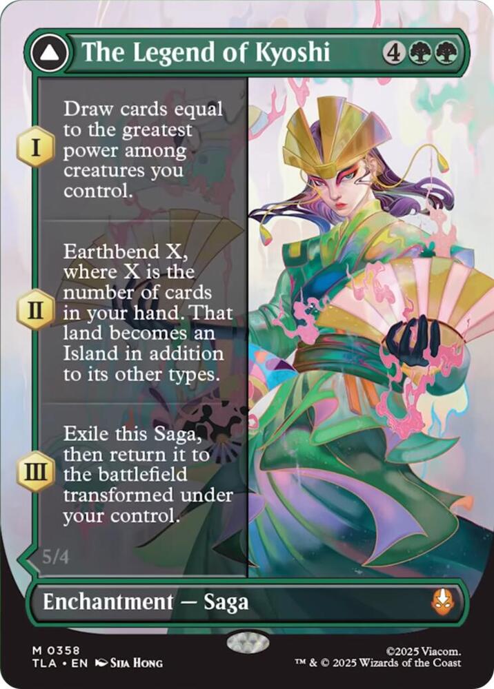 The Legend of Kyoshi (Borderless) card image
