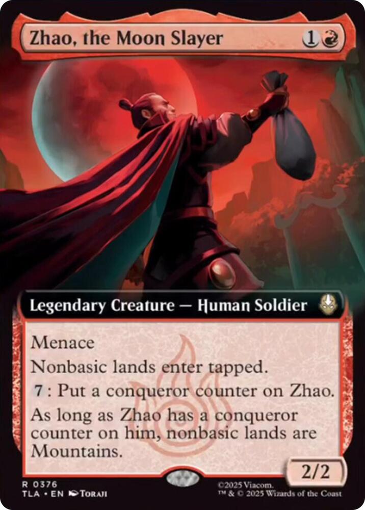 Zhao, the Moon Slayer (Extended Art) card image