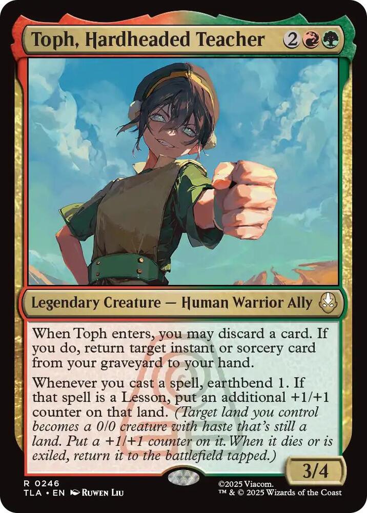 Toph, Hardheaded Teacher card image