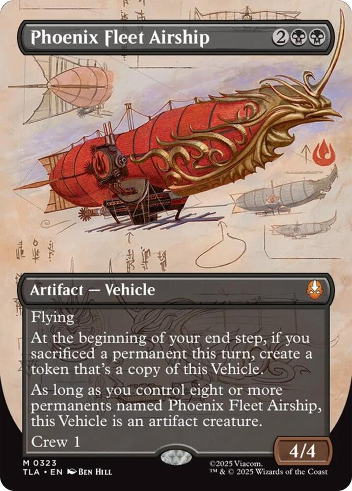 Phoenix Fleet Airship (Borderless) card image