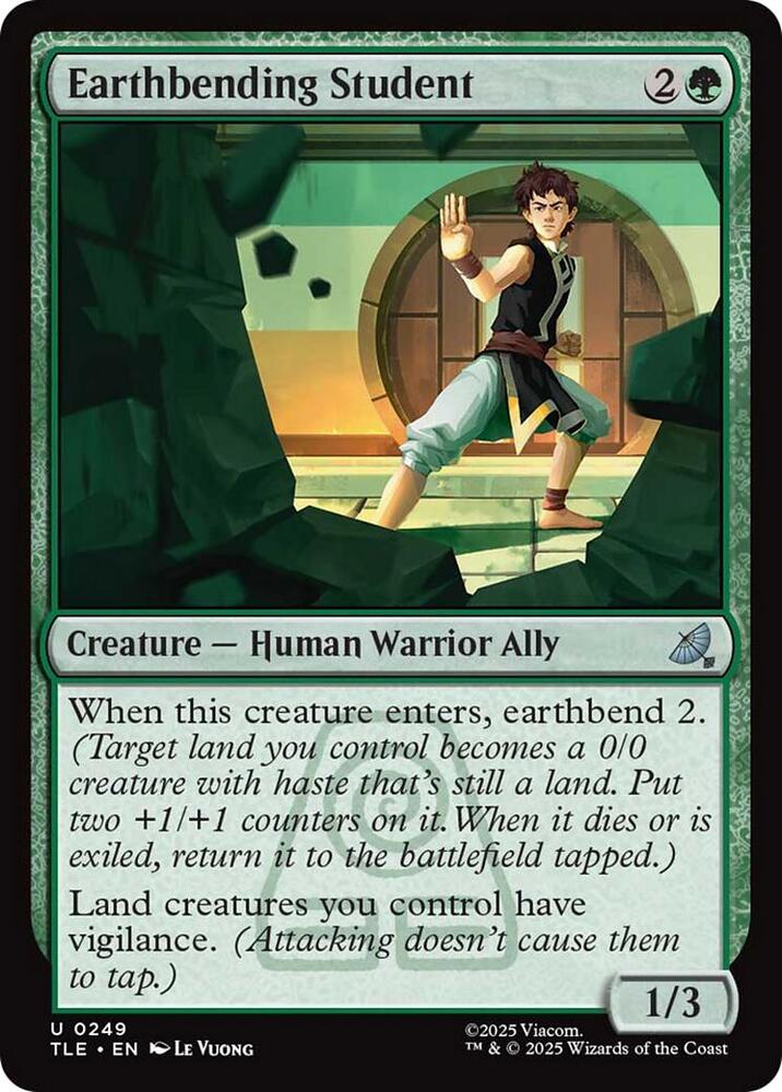 Earthbending Student card image