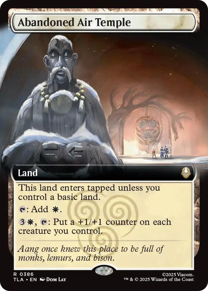 Abandoned Air Temple (Extended Art) card image