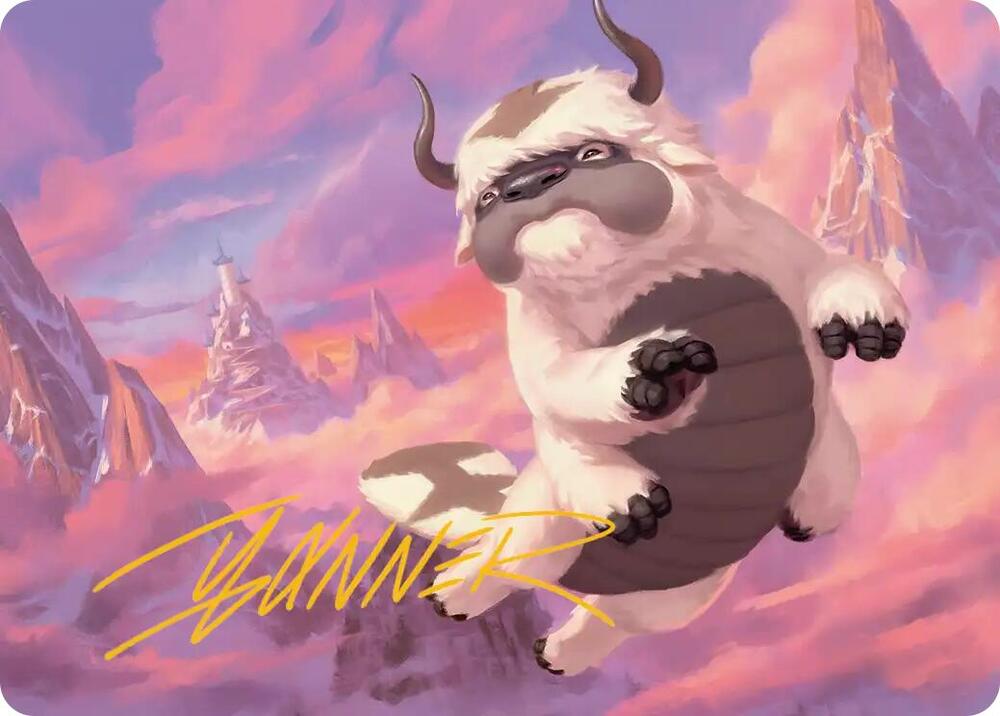 Appa, Aang's Companion Art Card (Gold-Stamped Signature) card image