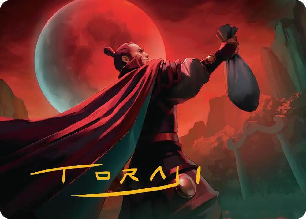 Zhao, the Moon Slayer Art Card (Gold-Stamped Signature) card image