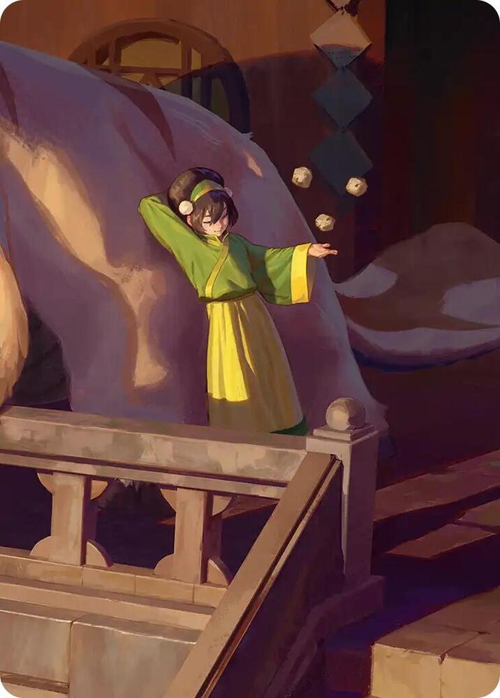 Toph, Greatest Earthbender Art Card card image