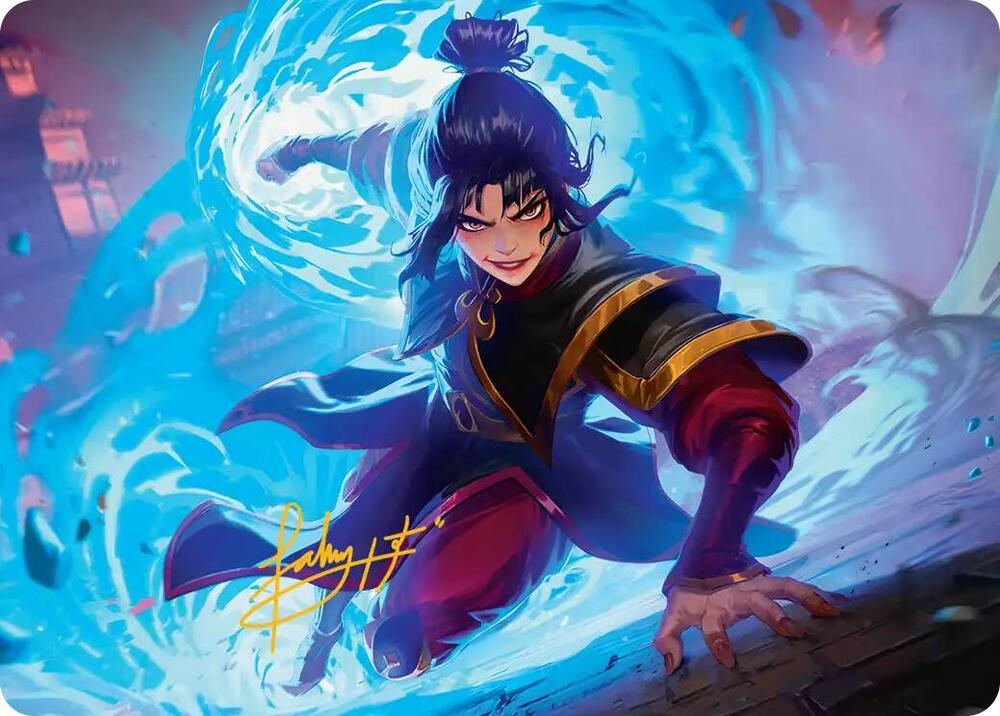 Fire Lord Azula Art Card (Gold-Stamped Signature) card image