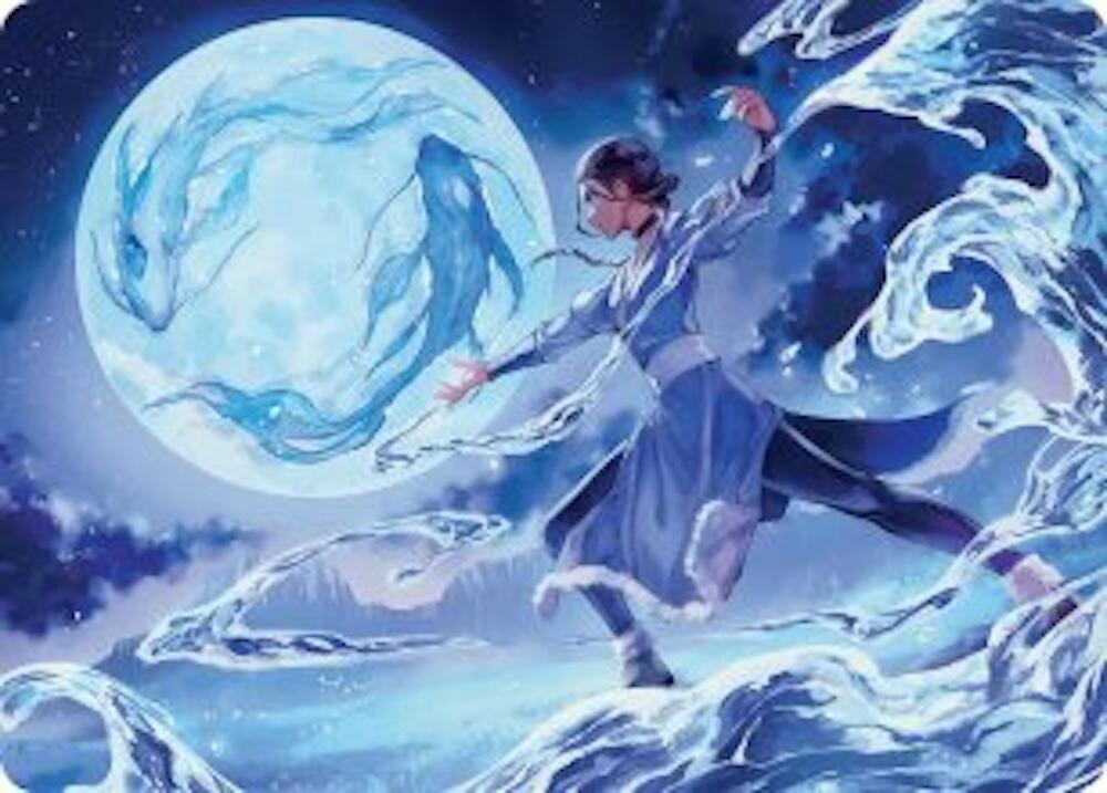 Waterbender Ascension Art Card card image