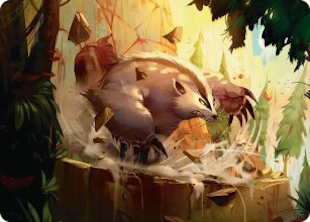 Badgermole Art Card card image
