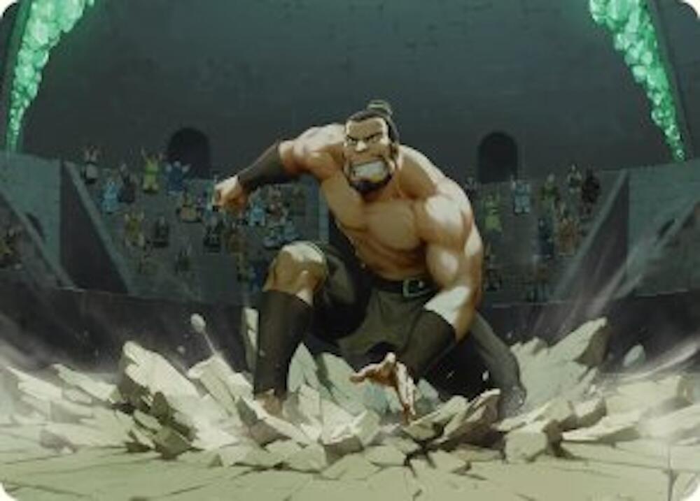The Boulder, Ready to Rumble Art Card card image