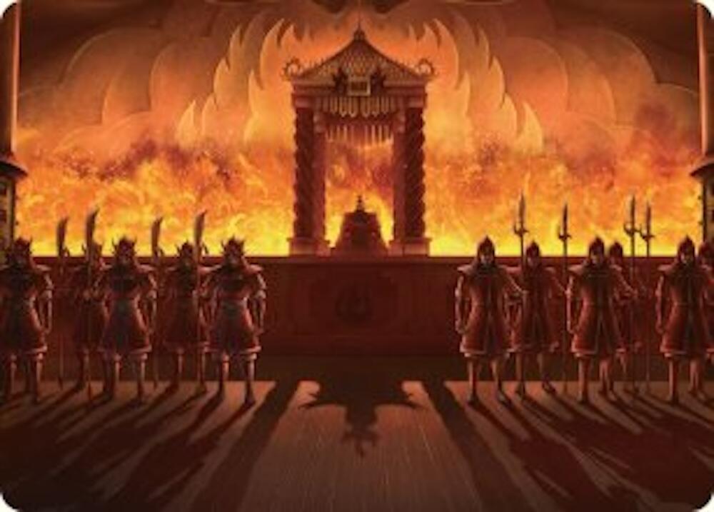 Fire Lord Ozai Art Card card image