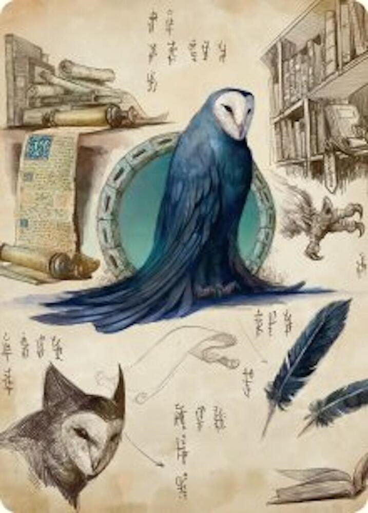 Wan Shi Tong, Librarian Art Card card image