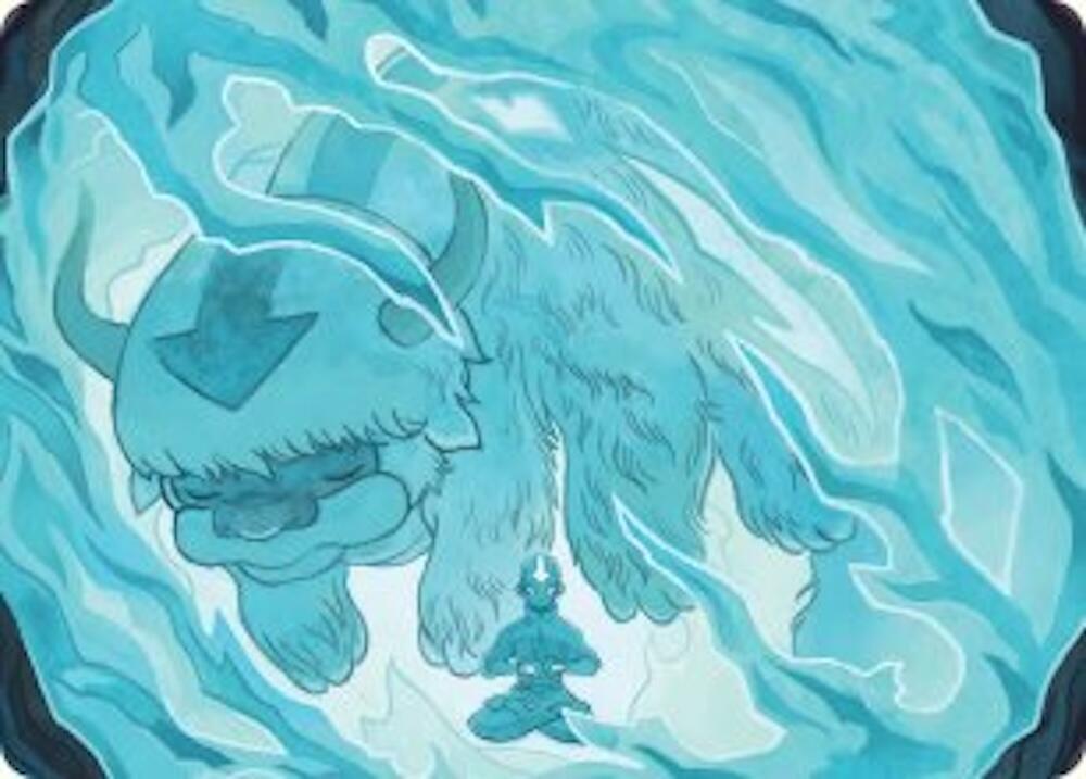 Aang's Iceberg 2 Art Card card image