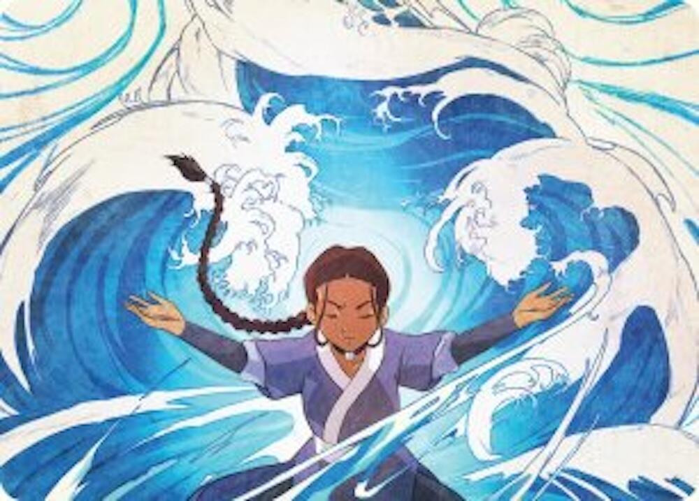 Katara, Water Tribe's Hope Art Card card image
