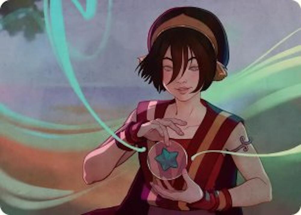 Toph, the First Metalbender Art Card card image