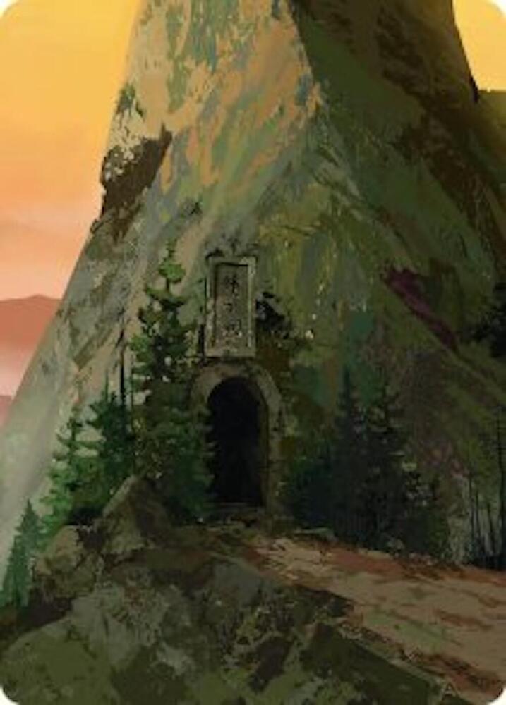 Mountain Art Card card image