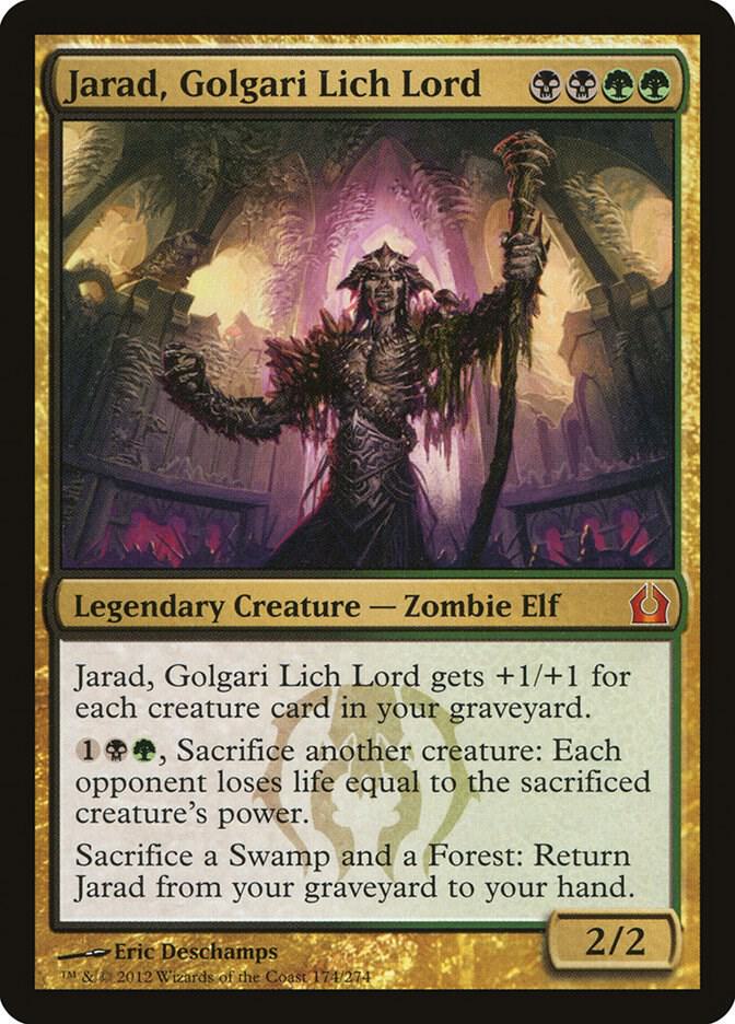 Jarad, Golgari Lich Lord card image
