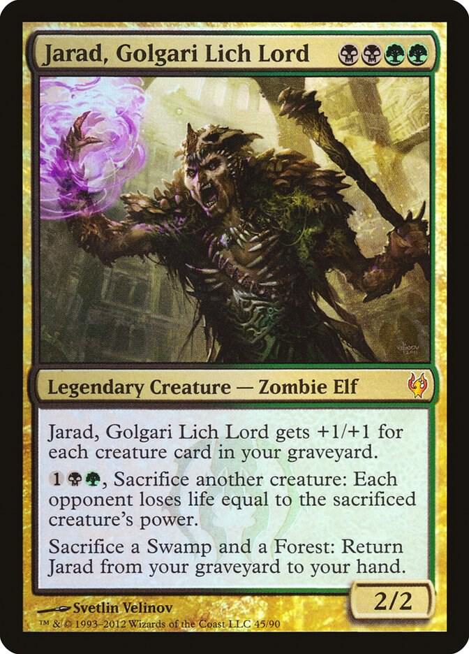Jarad, Golgari Lich Lord card image