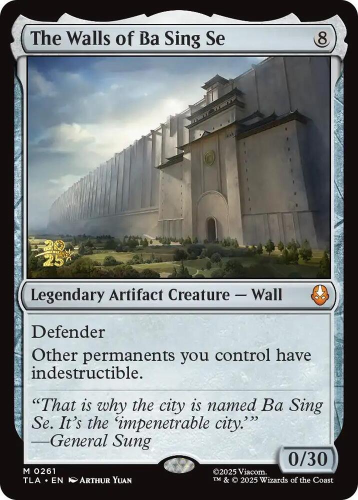The Walls of Ba Sing Se card image
