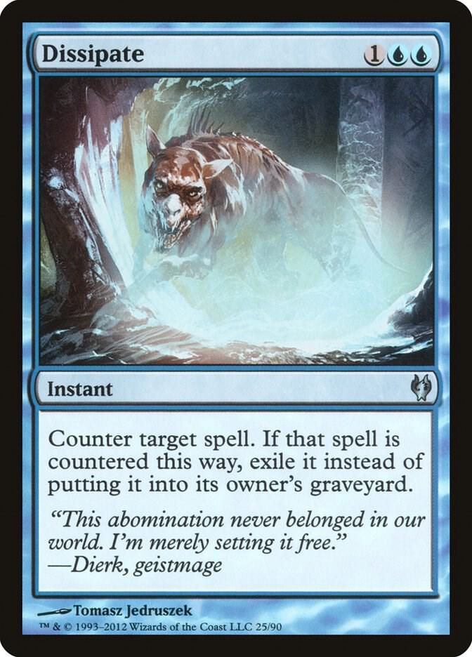 Dissipate card image