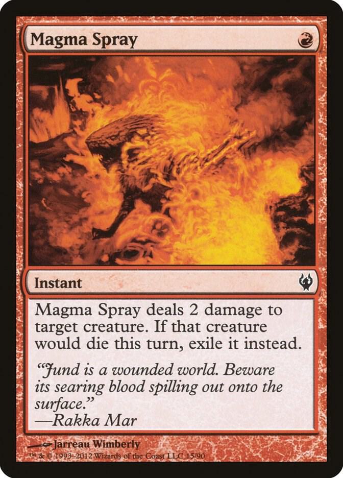 Magma Spray card image